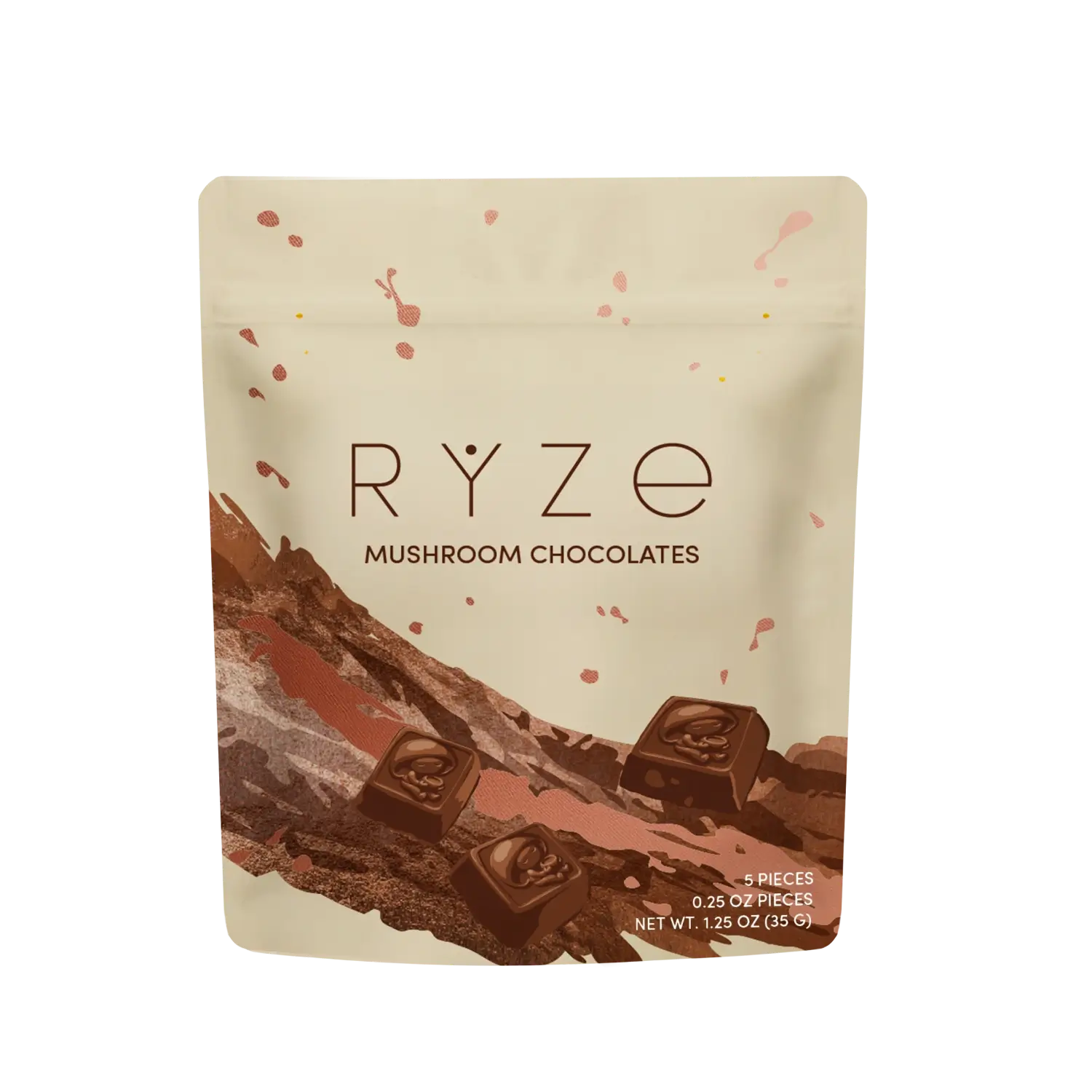 FREE Mushroom Chocolates Rye (5 pieces)